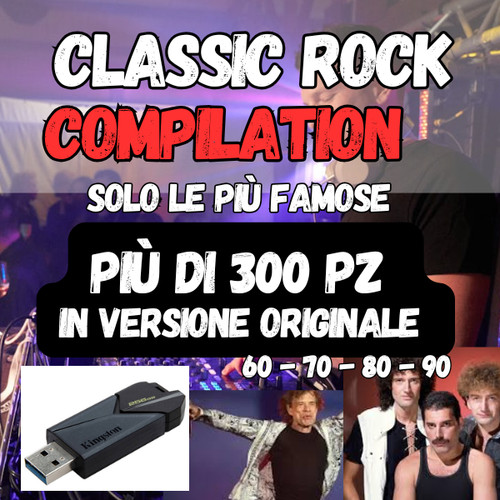 Pendrive con musica - 64, rock