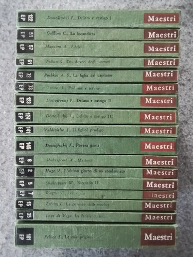 Maestri grandi scrittori - i,
